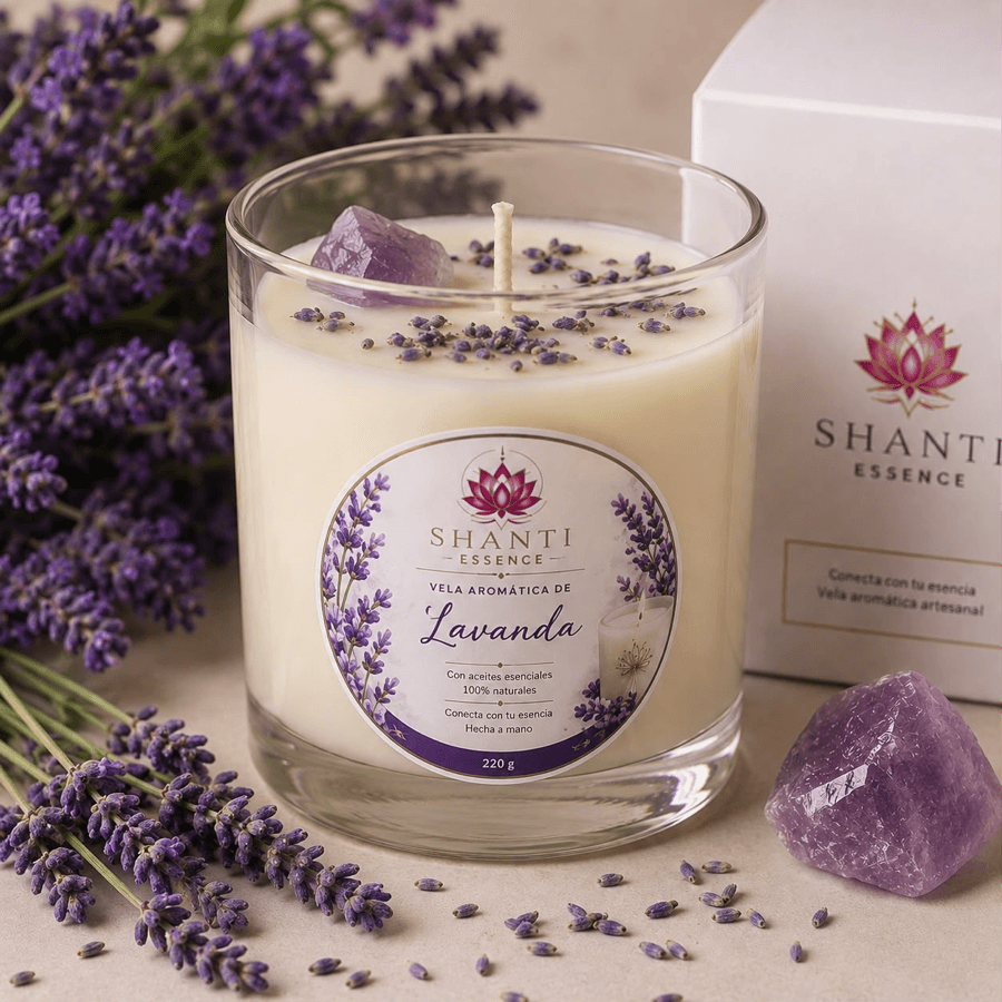 Vela de Lavanda